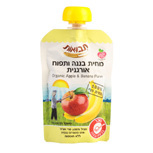 מחית בננה ותפוח אורגנית