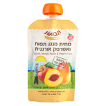 מחית מנגו, תפוח ואפרסק אורגנית
